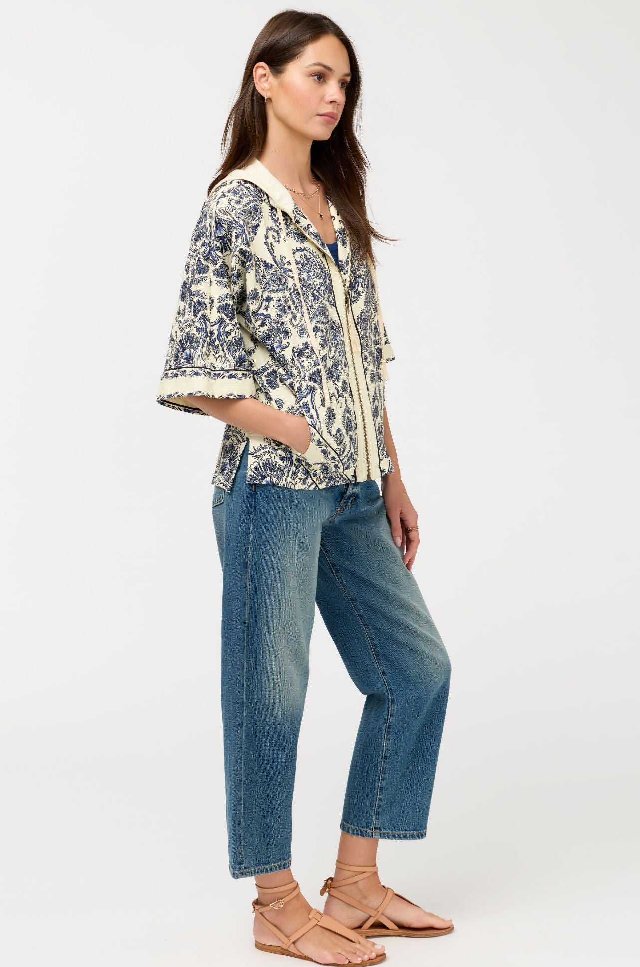 Johnny Was - Bee Active Dolman SS Hoodie