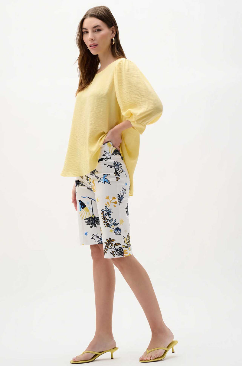 Joseph Ribkoff - Millennium Printed Bermuda Shorts