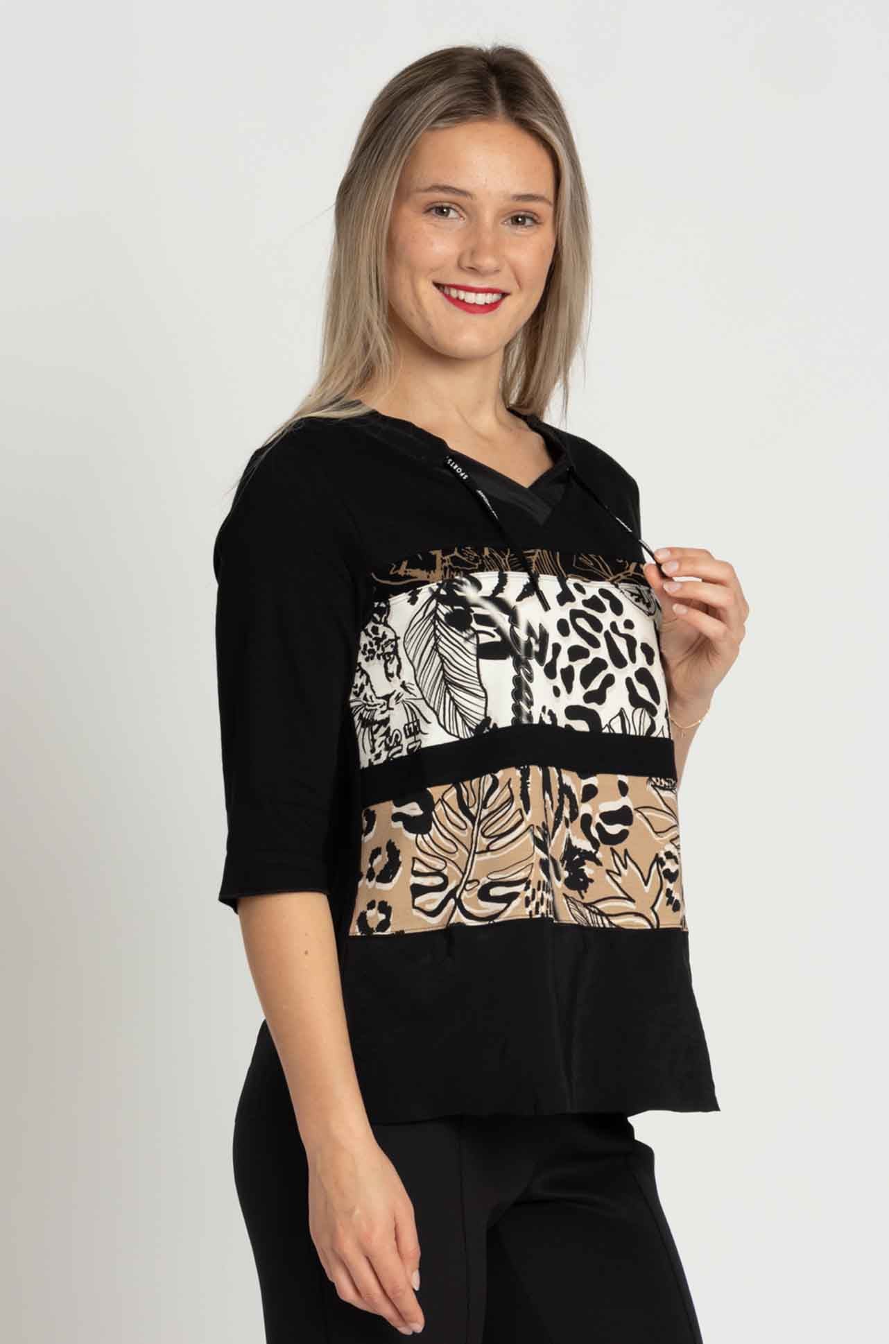 Marc Cain - Blouse with Flounce