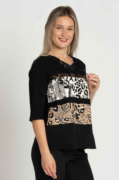 Marc Cain - Blouse with Flounce
