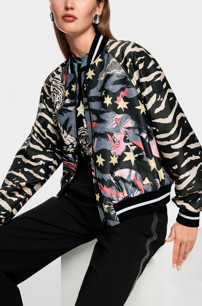 Marc Cain - Blouson Jacket w/ Comic Print