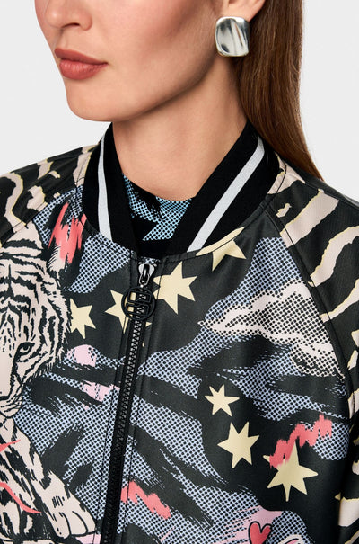 Marc Cain - Blouson Jacket w/ Comic Print