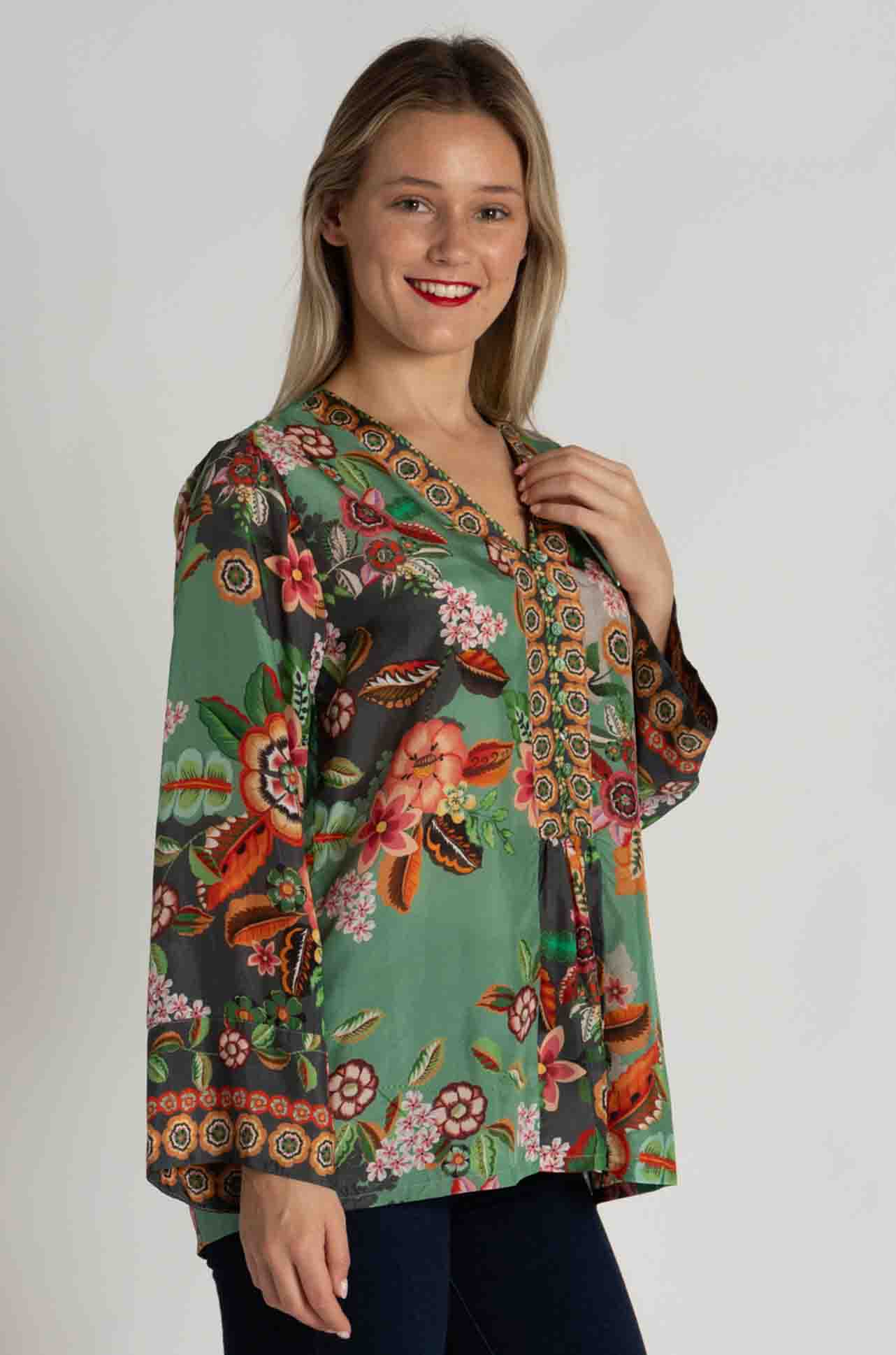 Johnny Was - Botina Blouse