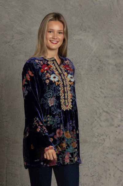 Johnny Was - Bouquet Burnout Nephele Tunic