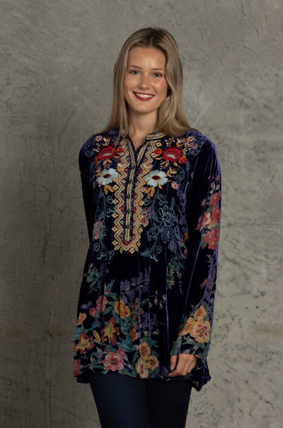 Johnny Was - Bouquet Burnout Nephele Tunic