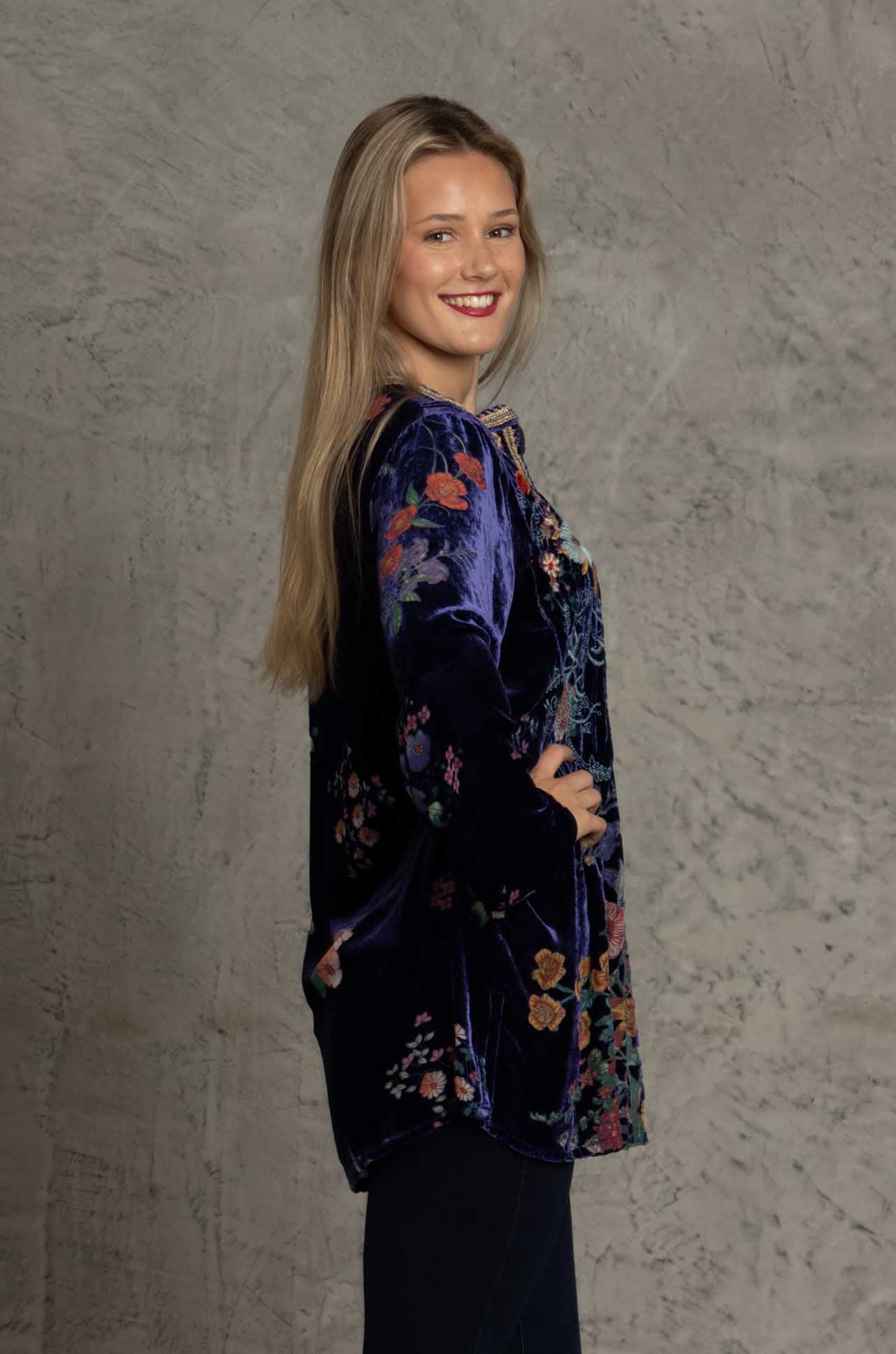 Johnny Was - Bouquet Burnout Nephele Tunic