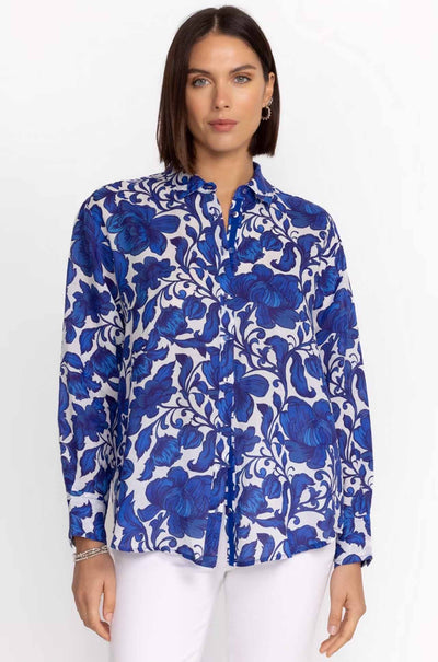 Johnny Was - Boxy Linen Shirt