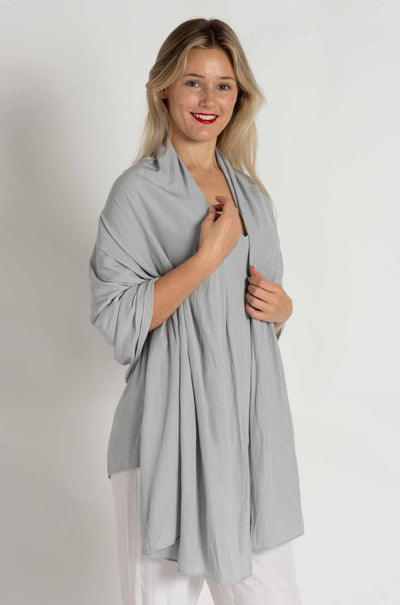 Mela Purdie - Breeze Wrap in Platinum Mache