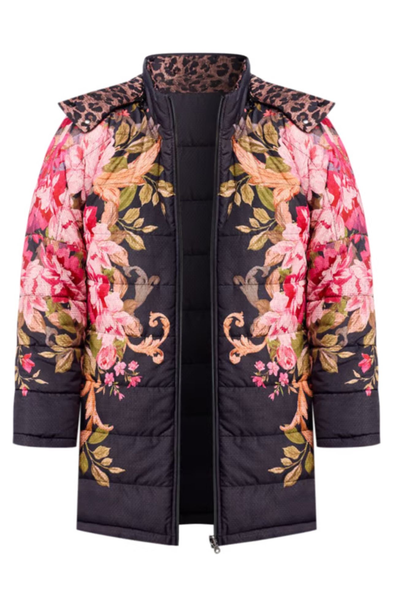 Johnny Was - Britt Reversibe Puffer Jacket in Cherie