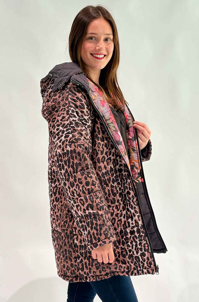 Johnny Was - Britt Reversibe Puffer Jacket in Cherie