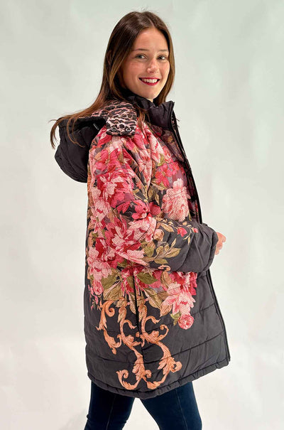 Johnny Was - Britt Reversibe Puffer Jacket in Cherie