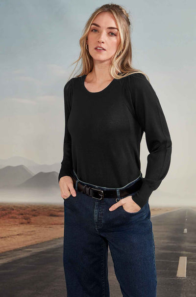 Verge - Bronte Sweater in Black