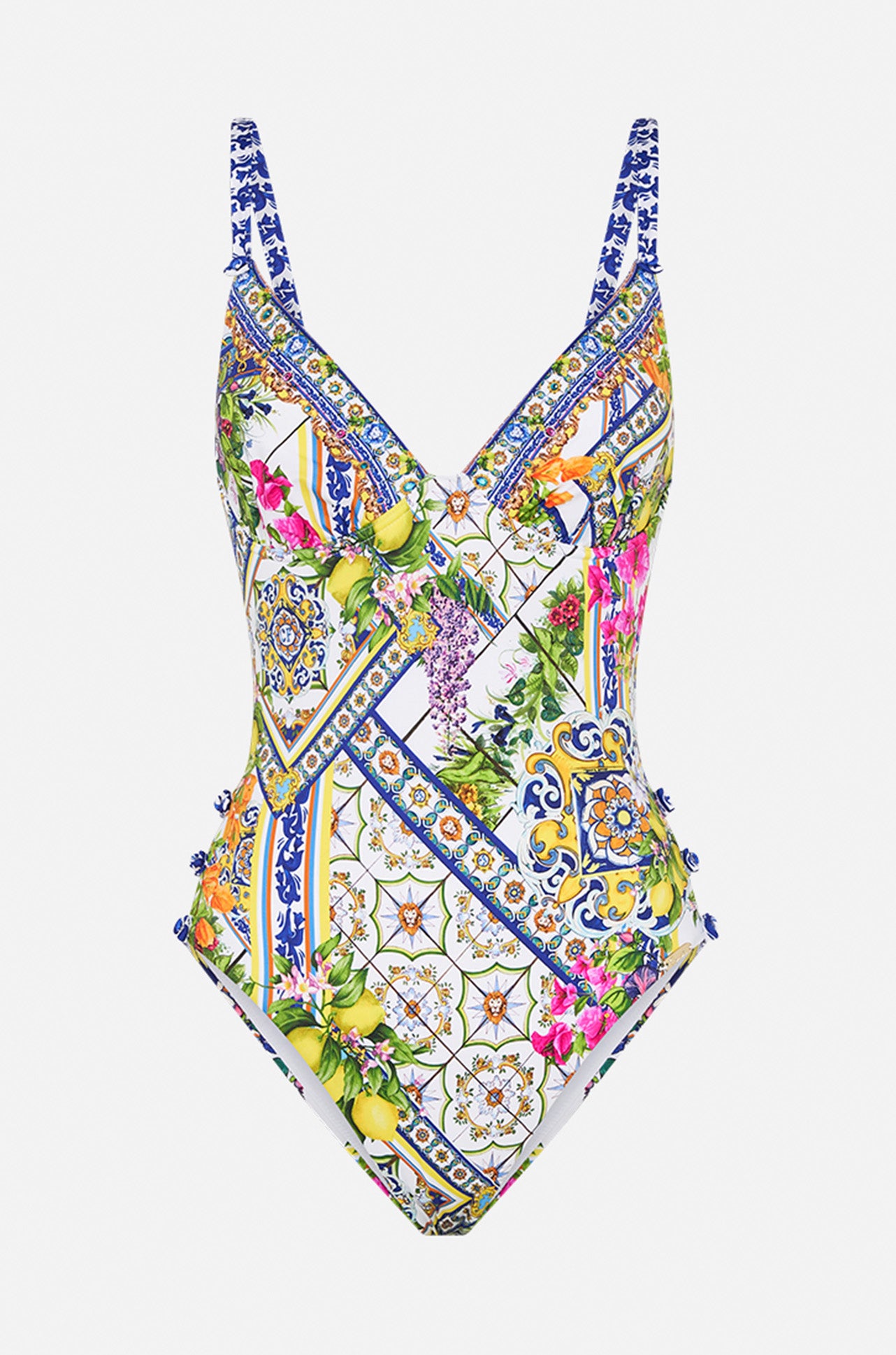 Camilla - Amalfi Amore Underwire One Piece w/ Button Detail