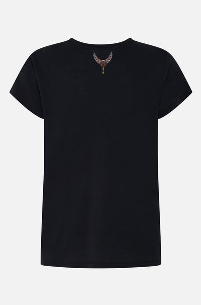 Camilla - My Fair Pharaoh Slim Fit Round Neck T-Shirt