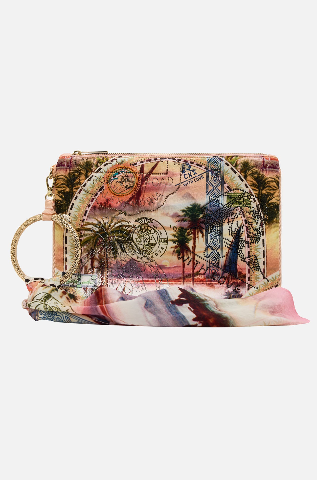 Camilla - Millas Got Mail Ring Scarf Clutch