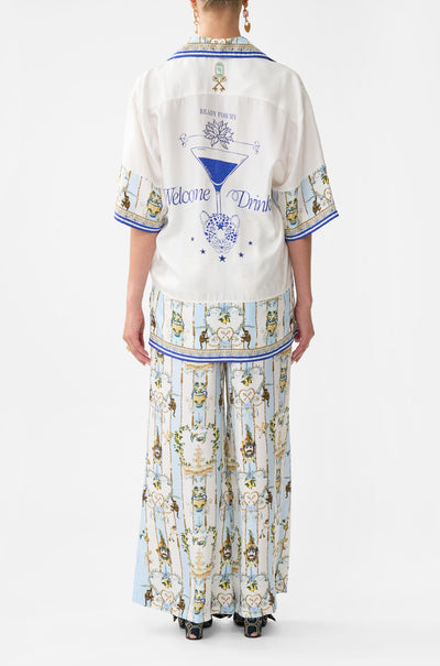 Camilla - Venus On A Vespa Oversized Shirt with Pocket