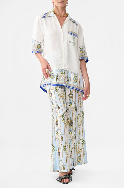 Camilla - Venus On A Vespa Oversized Shirt with Pocket