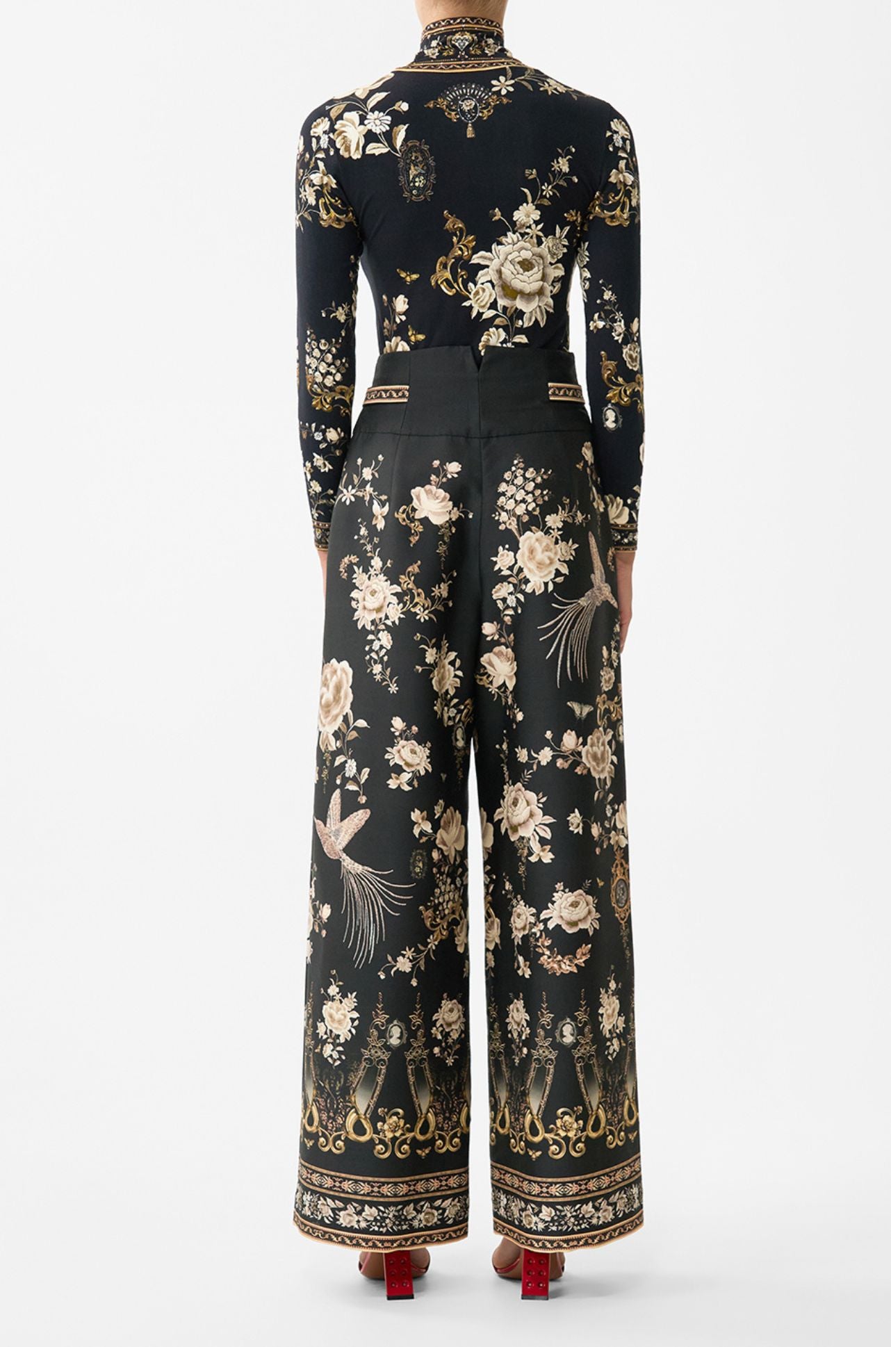 Camilla - Flamenco Folklore Jersey Turtleneck