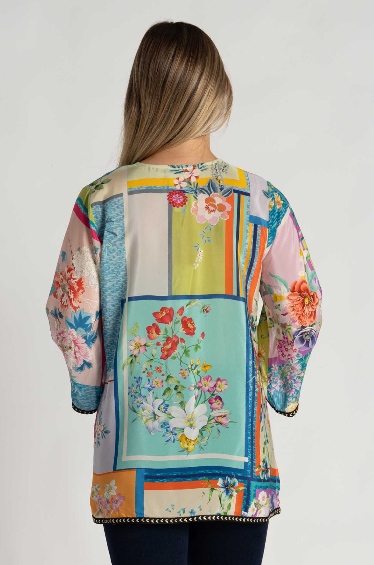 Johnny Was - Cali Blouse in Stallion (Australian Exclusive)