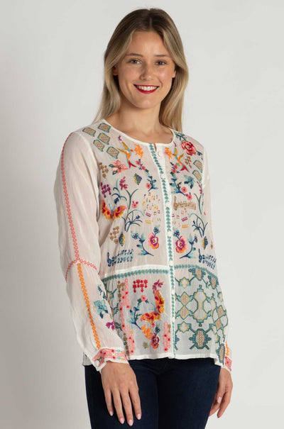 Johnny Was - Catina Blouse in Primavera