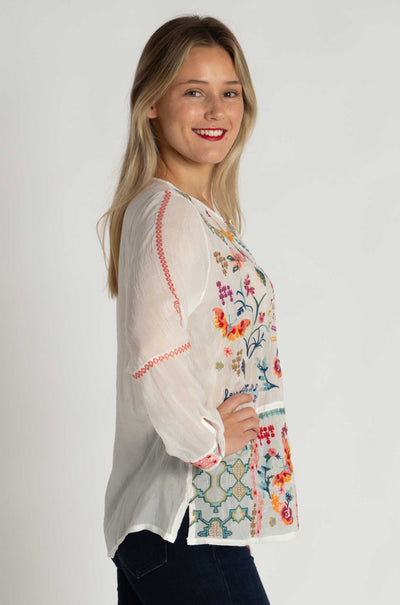 Johnny Was - Catina Blouse in Primavera