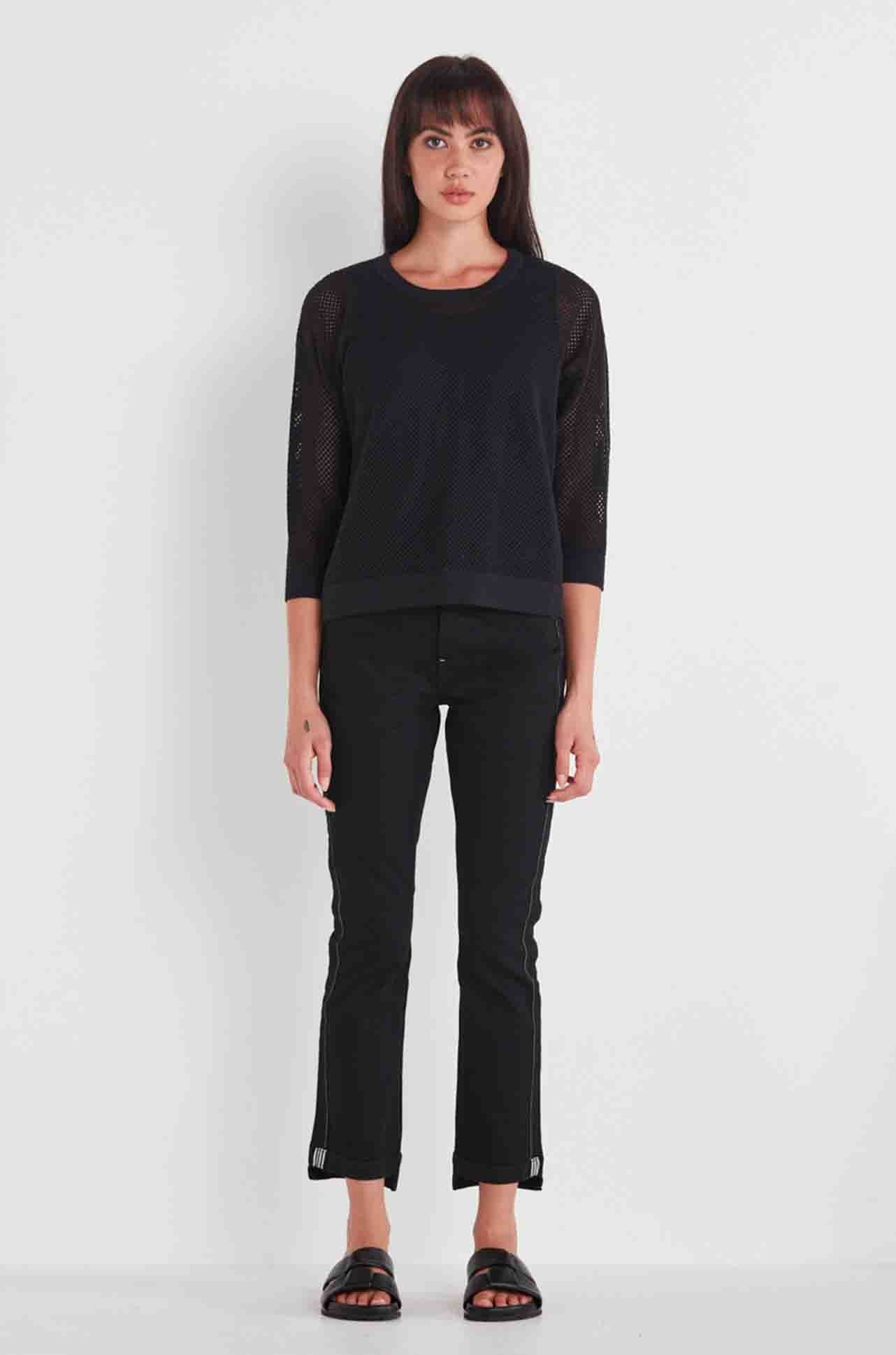 Verge - Cedar Sweater in Black