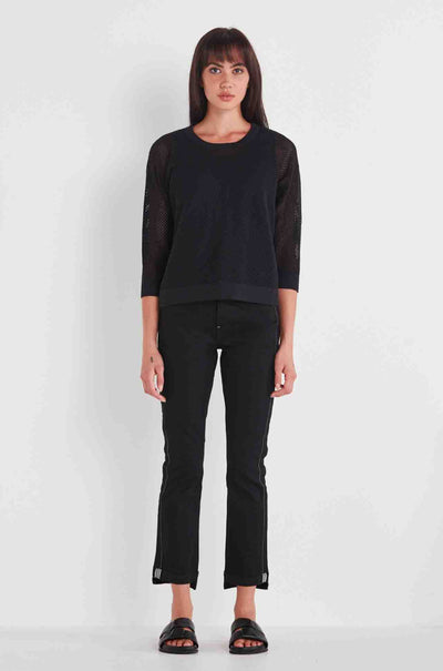 Verge - Cedar Sweater in Black