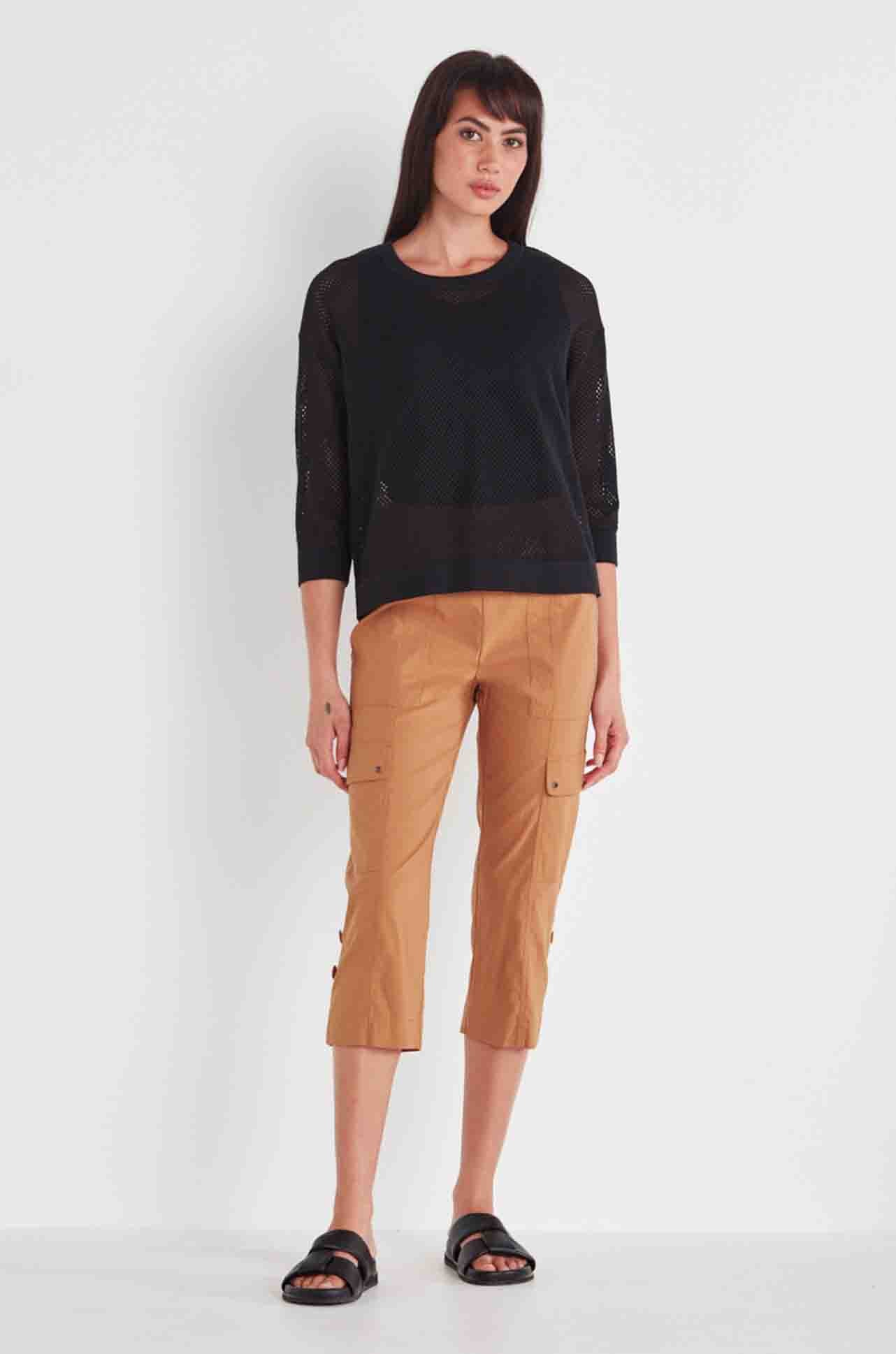 Verge - Cedar Sweater in Black