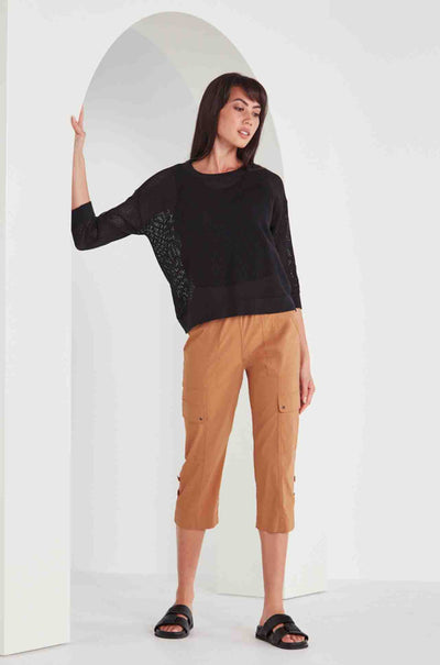 Verge - Cedar Sweater in Black