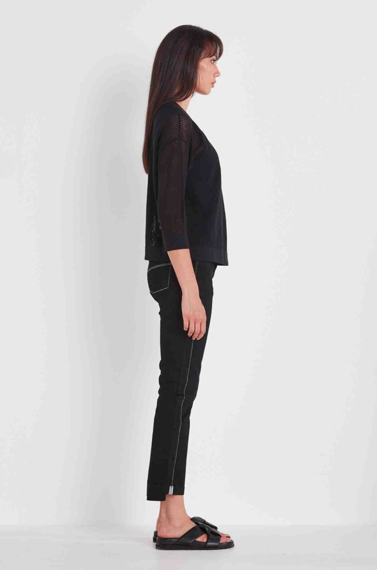 Verge - Cedar Sweater in Black