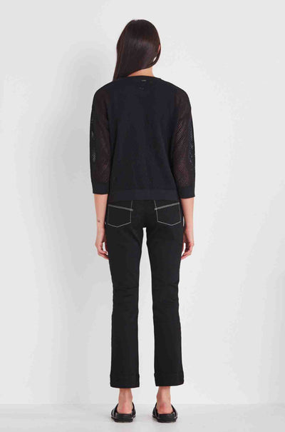 Verge - Cedar Sweater in Black