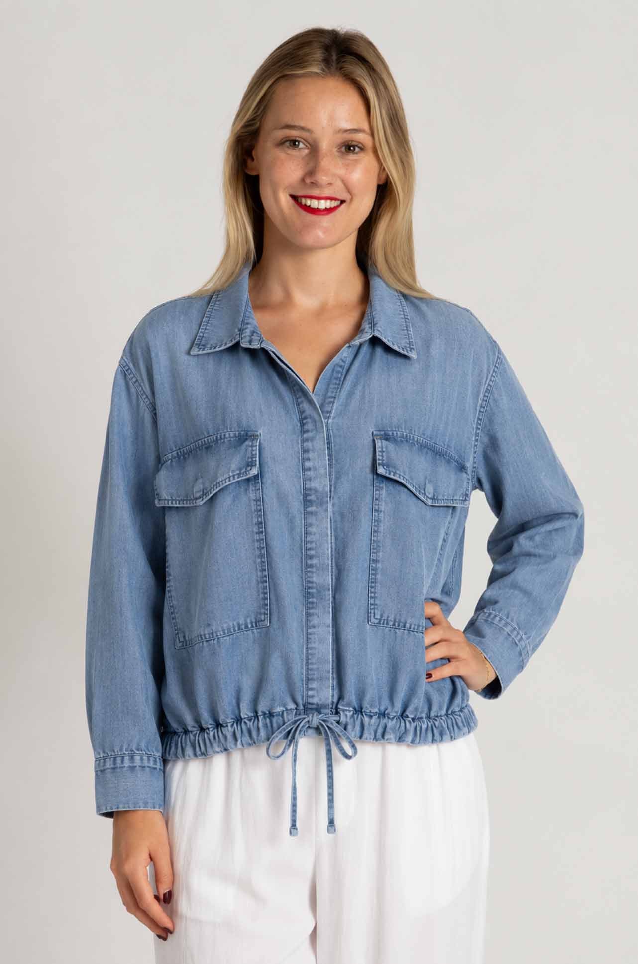 Splendid - Charlie Indigo Jacket