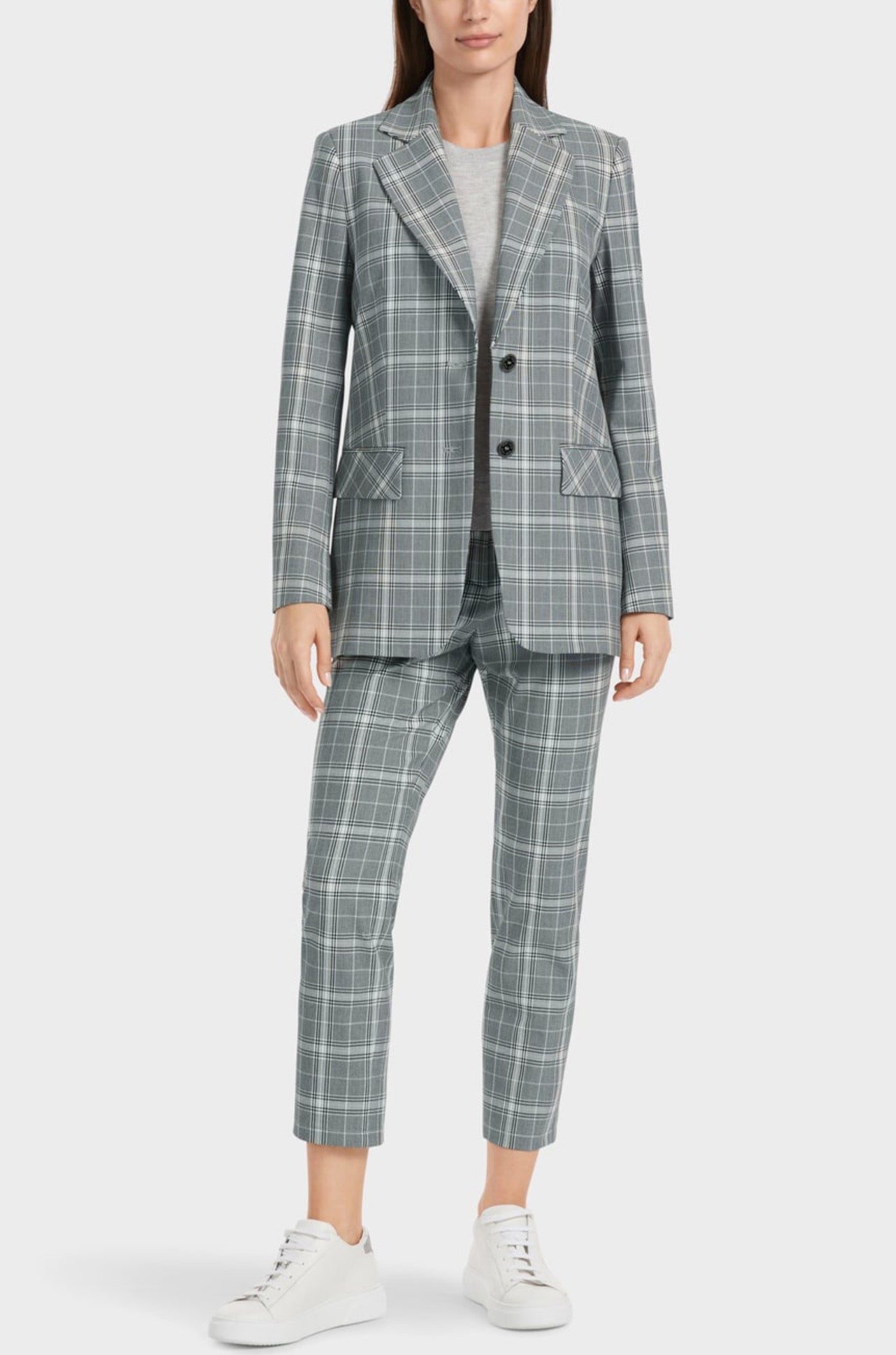 Marc Cain - Plaid Print Blazer
