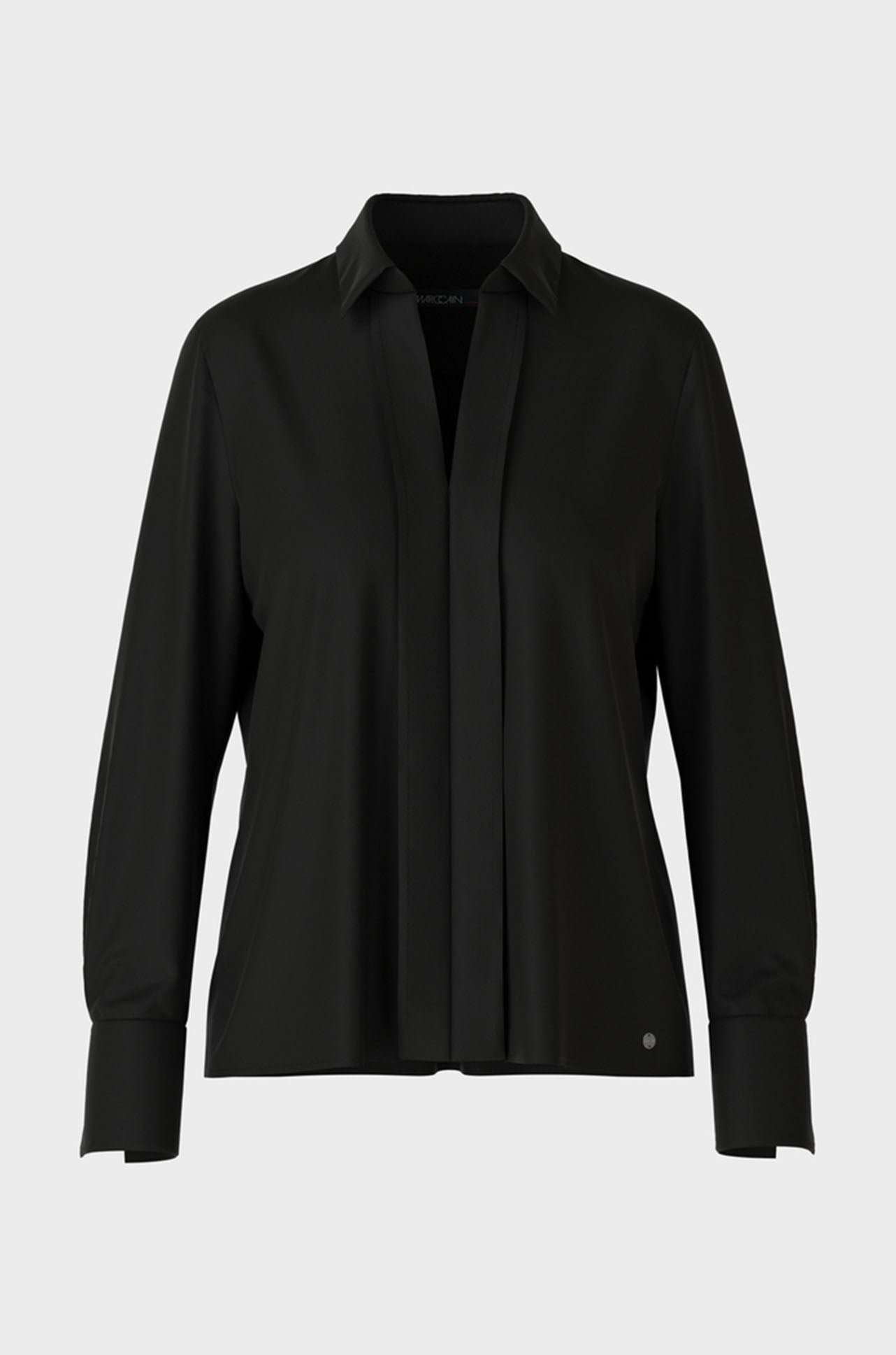 Marc Cain - Collared V-Neck Blouse