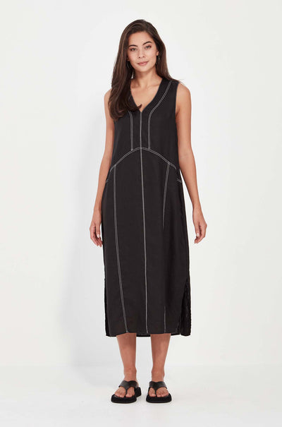 Verge - Cordelia Dress in Black