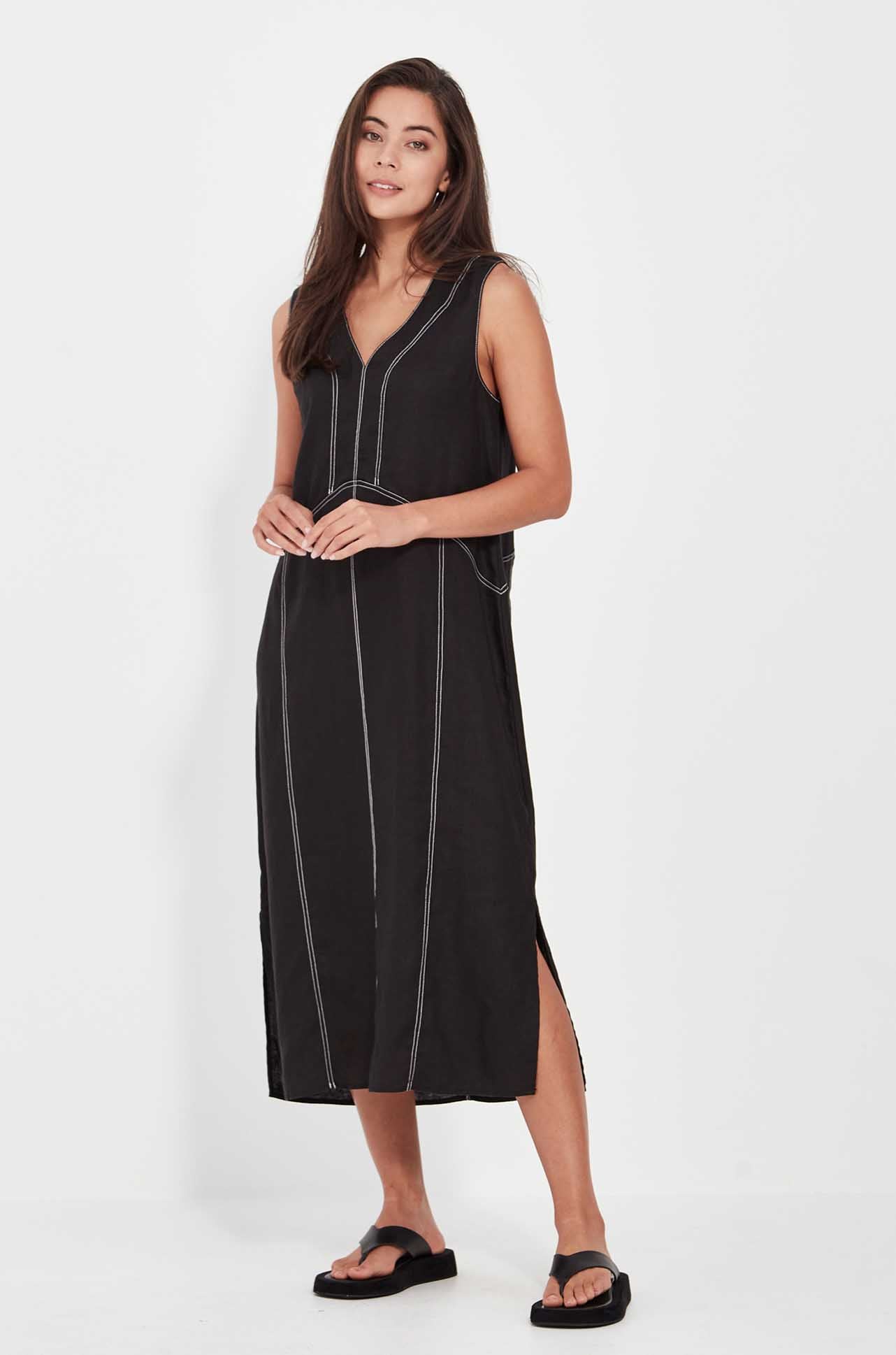 Verge - Cordelia Dress in Black