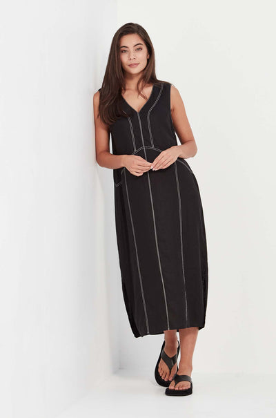 Verge - Cordelia Dress in Black
