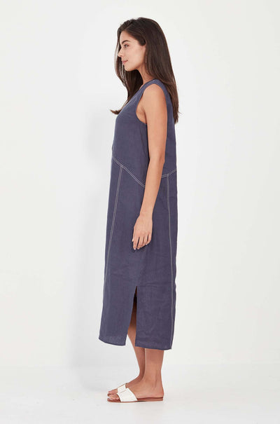 Verge - Cordelia Dress in Denim