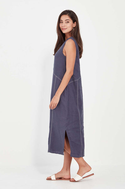Verge - Cordelia Dress in Denim