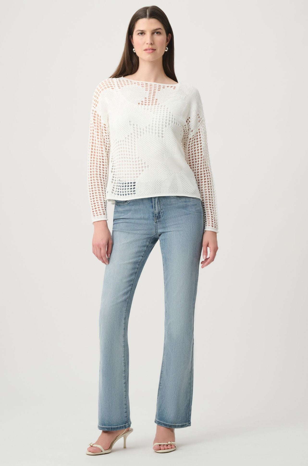 Joseph Ribkoff - Cotton Floral Sweater