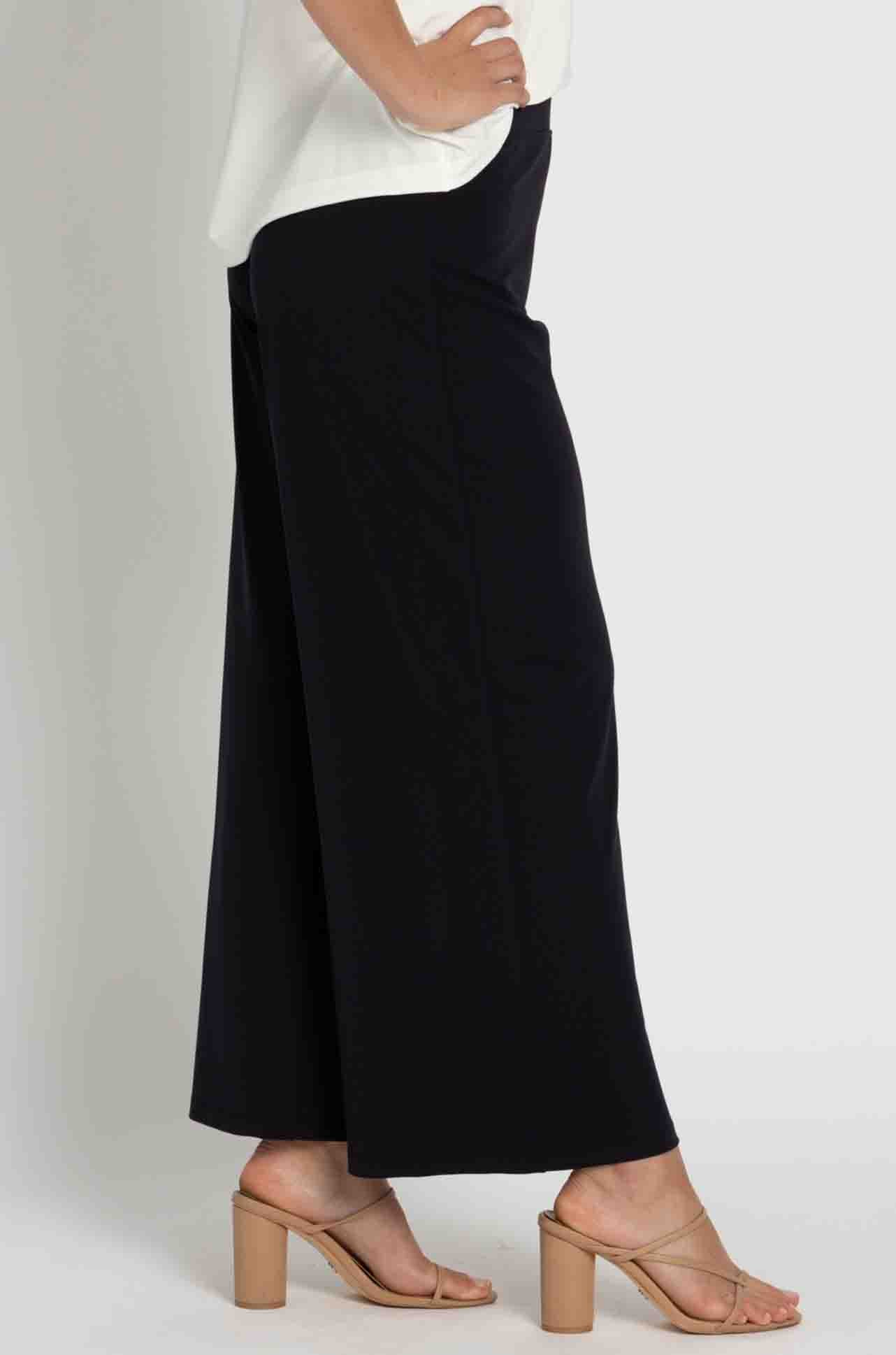 Mela Purdie - Crop Palazzo Pant in Powder Knit