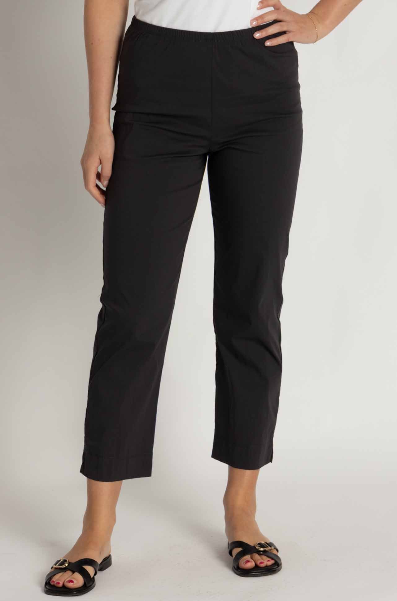 Mela Purdie - Cropped Pant in Carbon