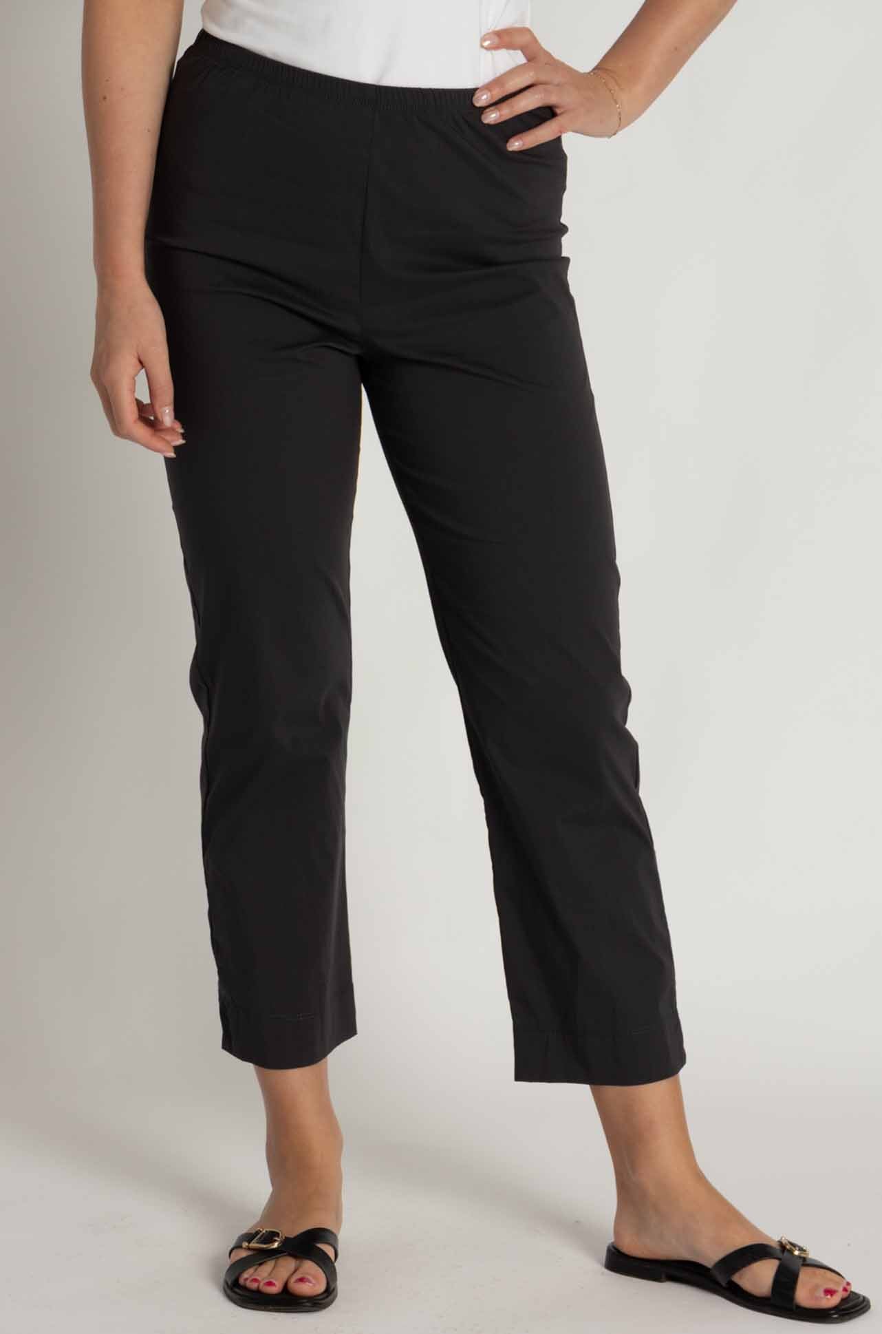 Mela Purdie - Cropped Pant in Carbon