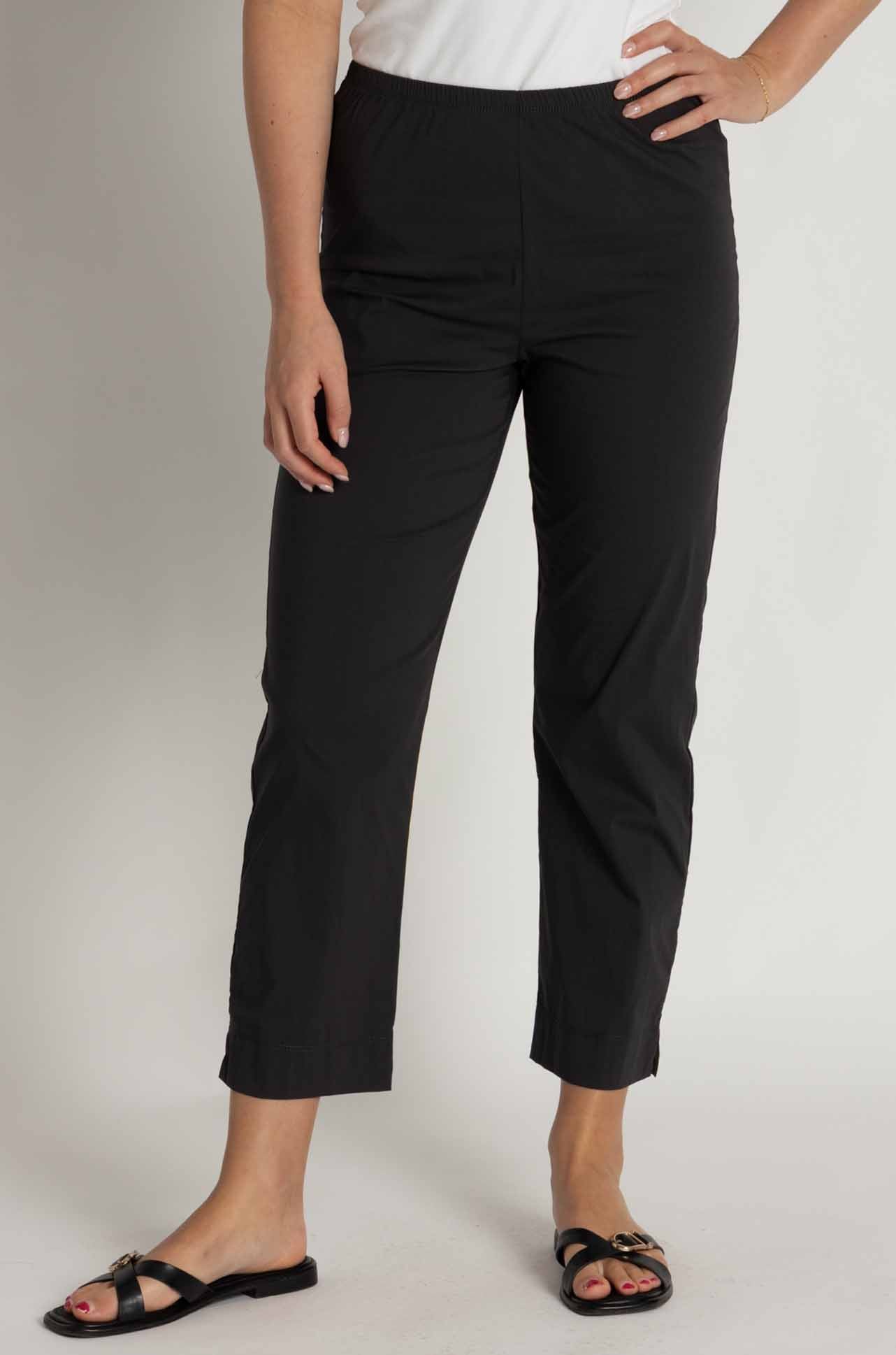 Mela Purdie - Cropped Pant in Carbon