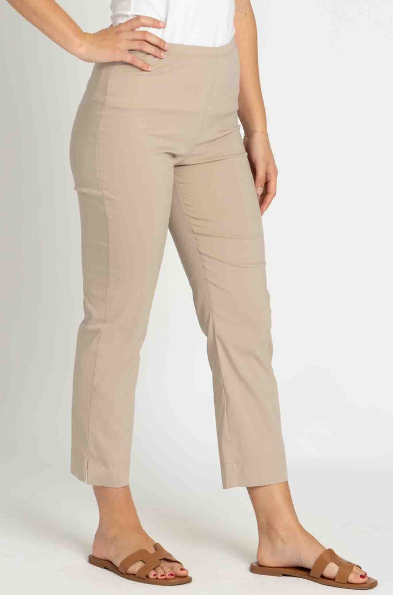 Mela Purdie - Cropped Pant in Wheat