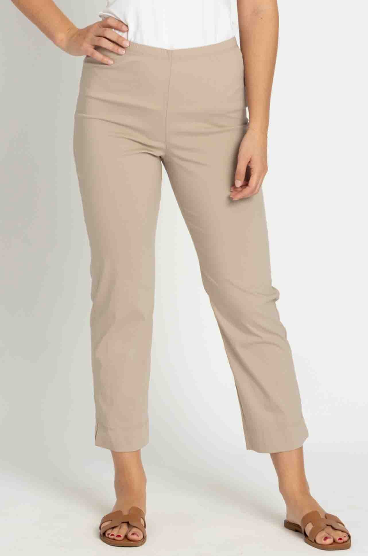 Mela Purdie - Cropped Pant in Wheat