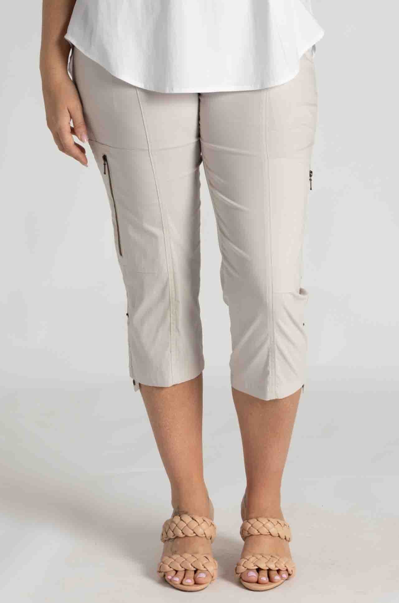 Mela Purdie - Cropped Zip Cargo in Doe