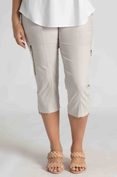 Mela Purdie - Cropped Zip Cargo in Doe