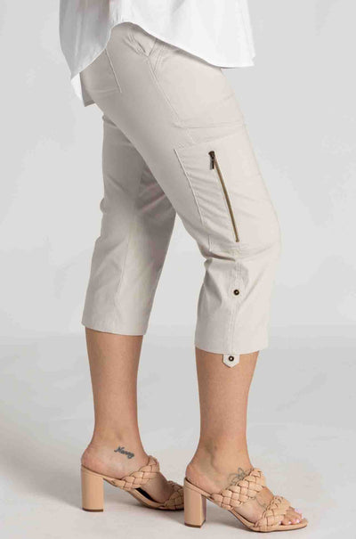 Mela Purdie - Cropped Zip Cargo in Doe