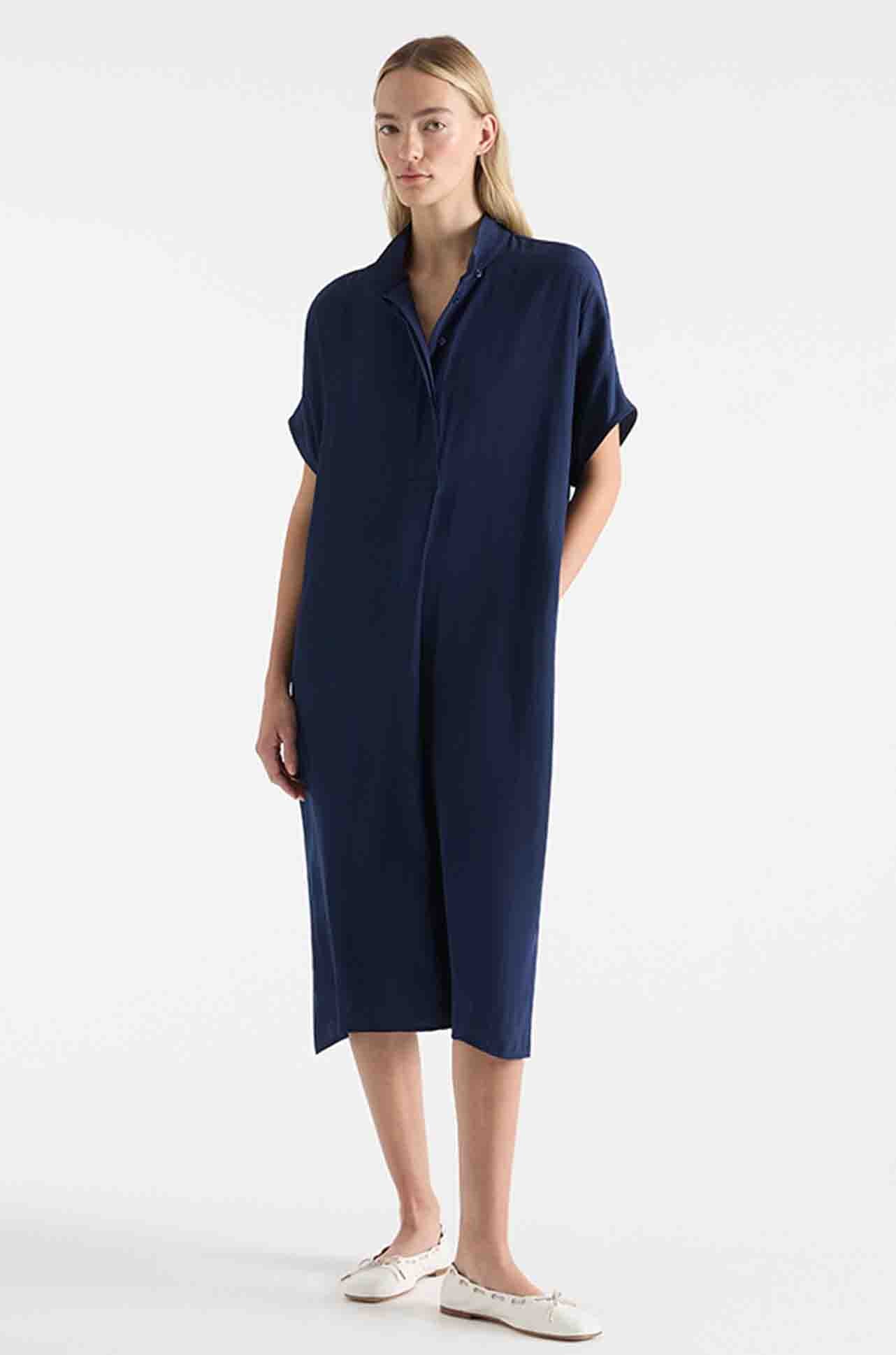Mela Purdie - Cylinder Wedge in Denim